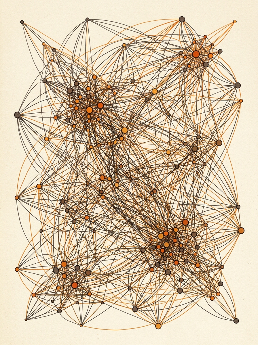Tangled complex graph