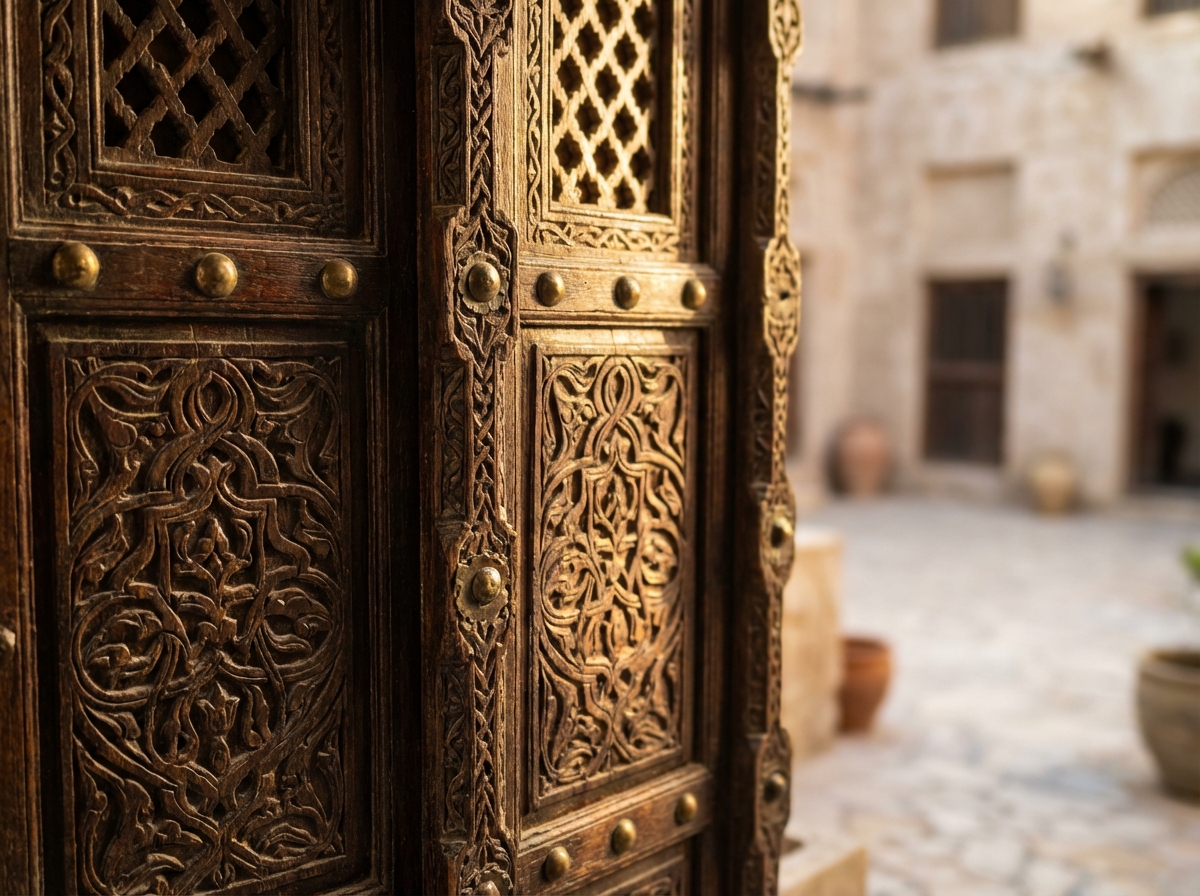 Traditional Emirati Door