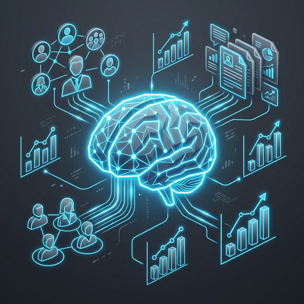 AI Brain Illustration