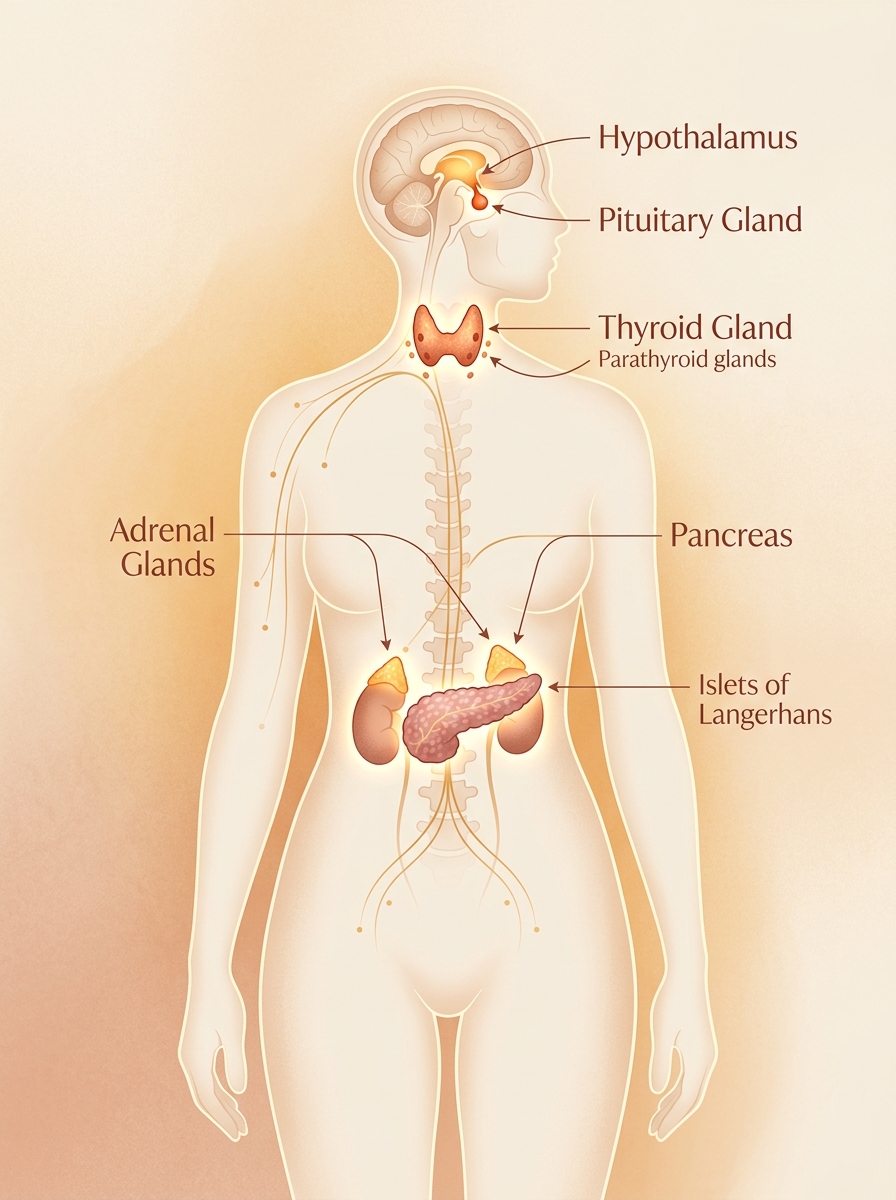 Endocrine System Graphic