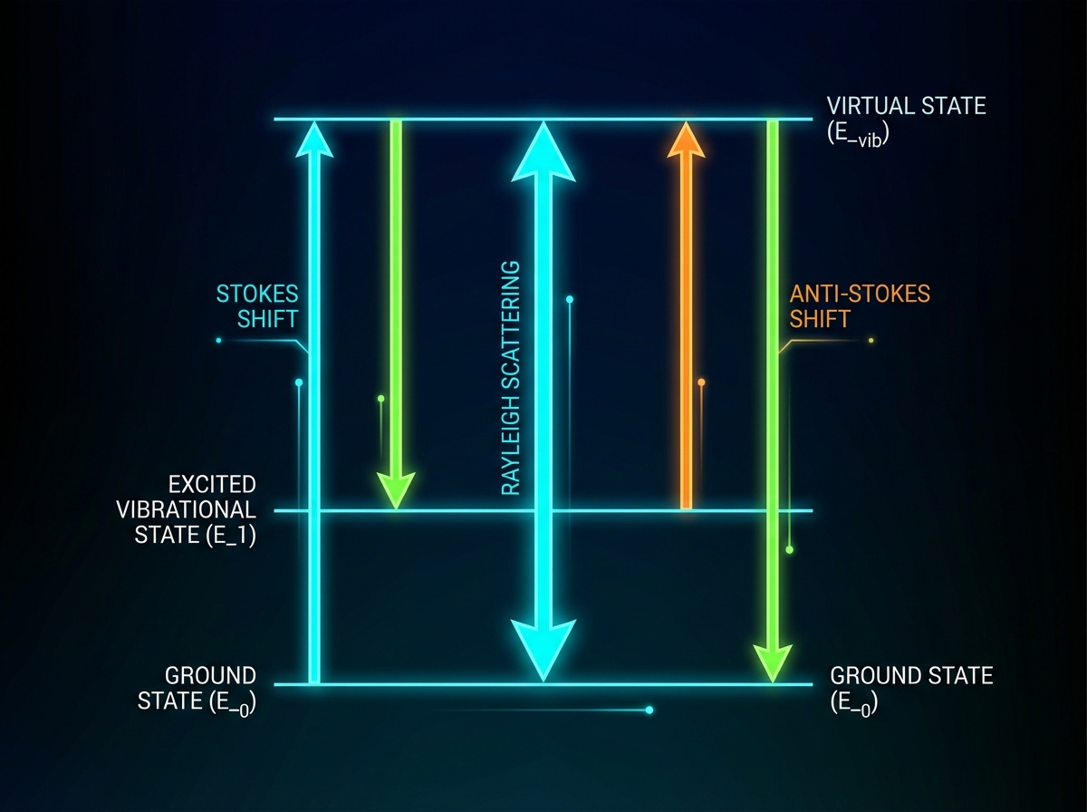 Raman Scattering Diagram
