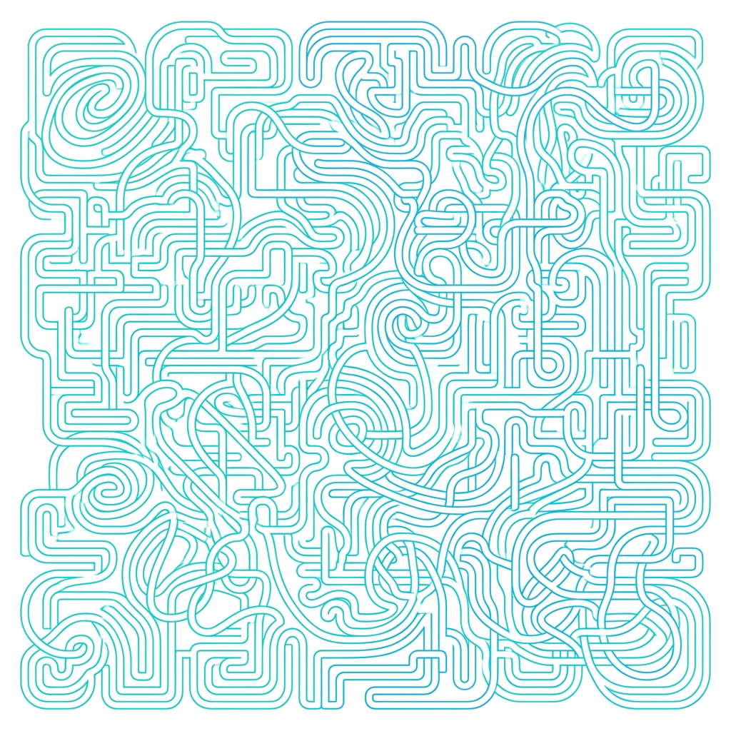 Maze Illustration