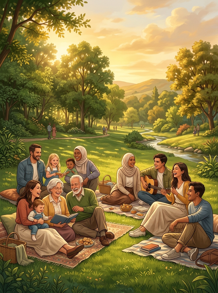 A peaceful Sabbath afternoon