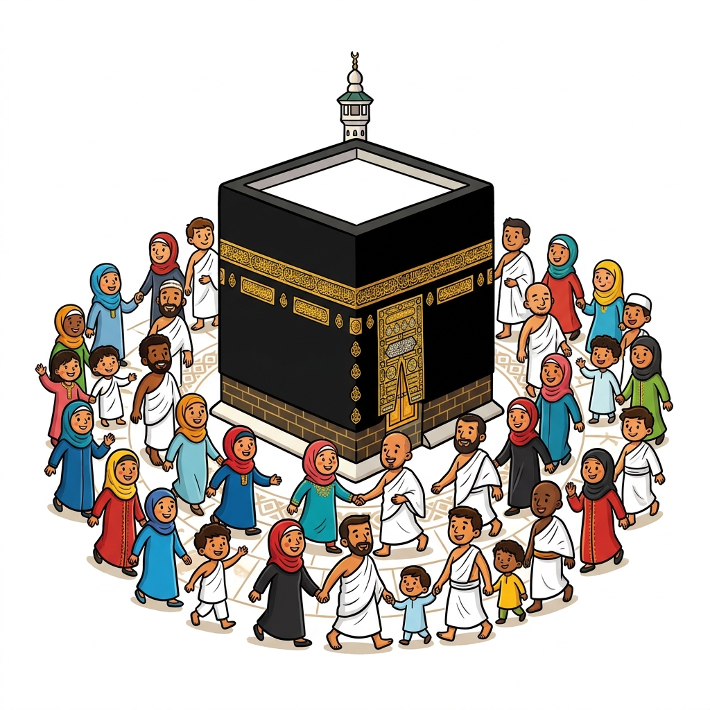 Kaaba Illustration