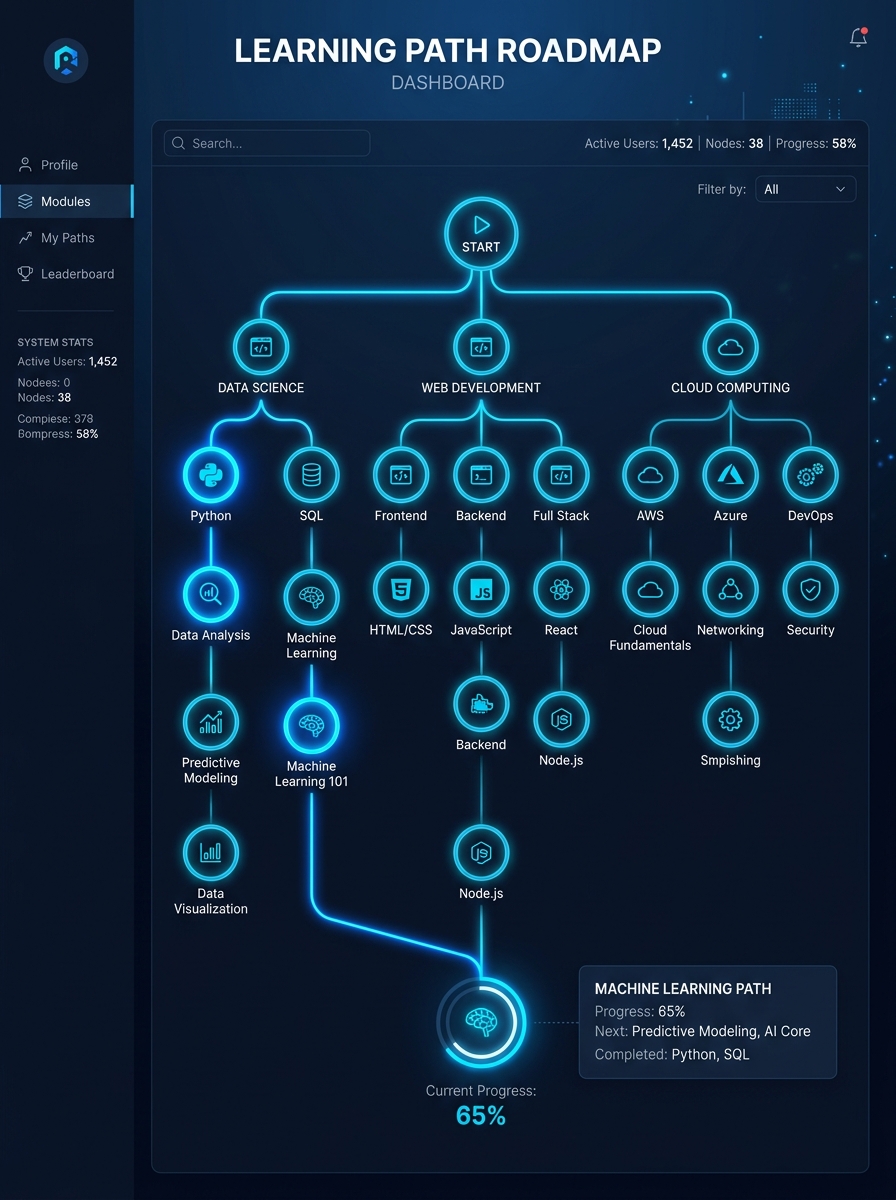 AI Roadmap Diagram