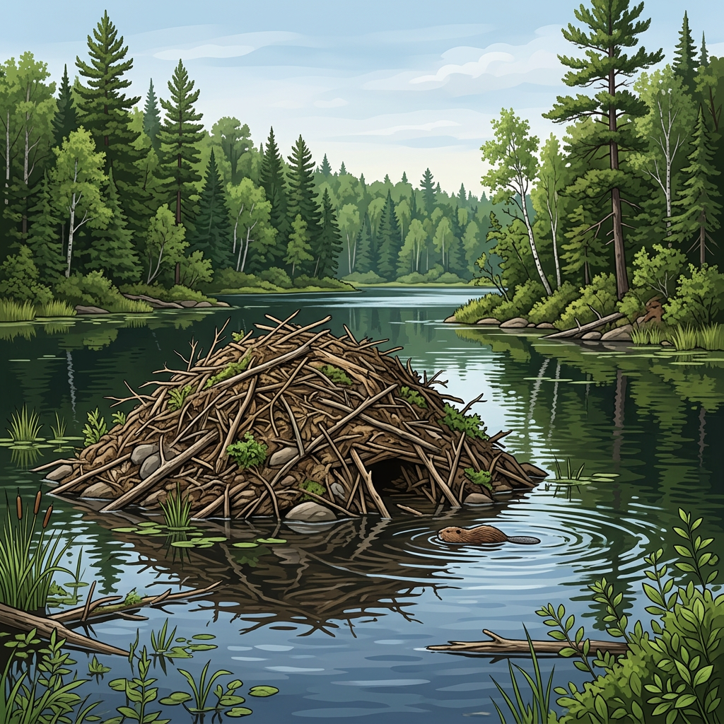 Бобровая хатка