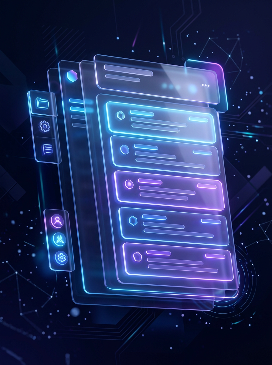 Email Interface Mockup