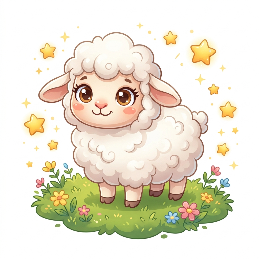 Sheep Mascot