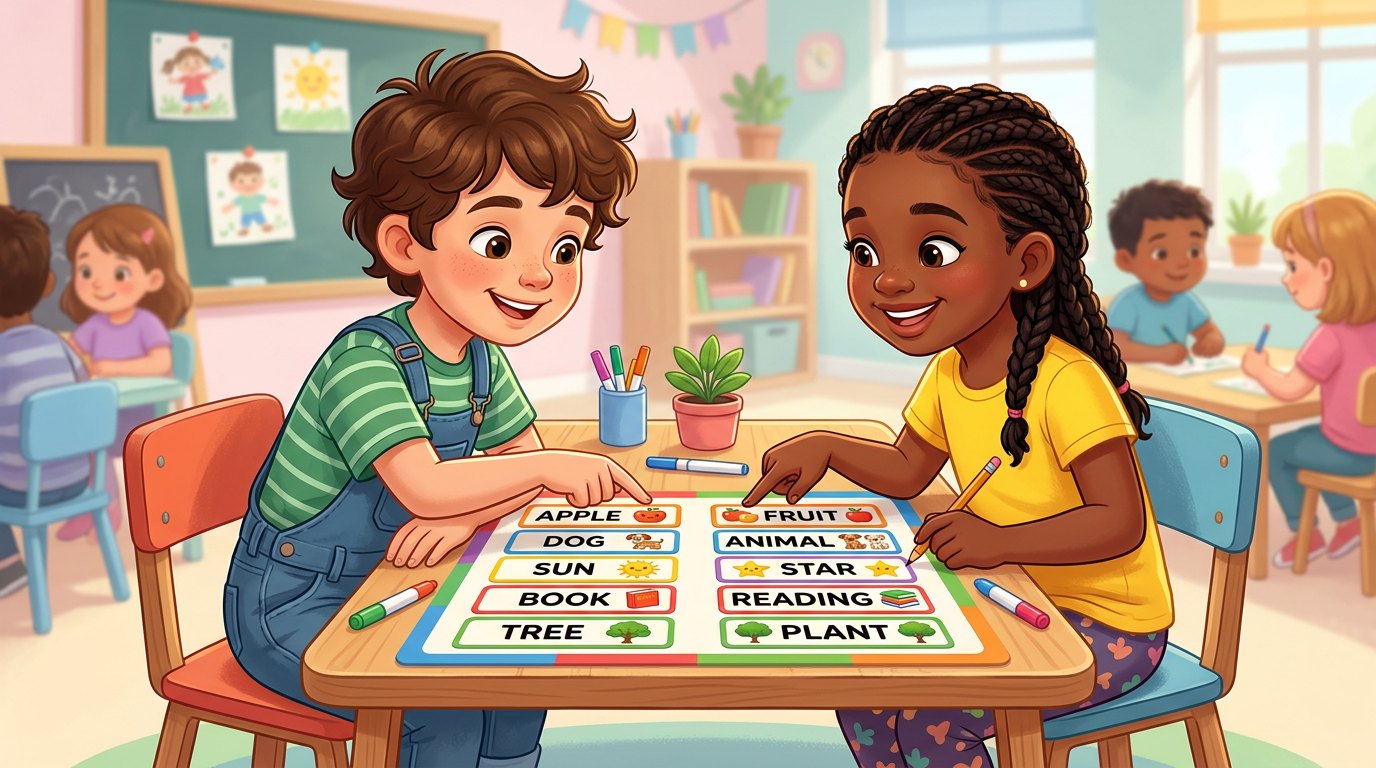 Matching illustration