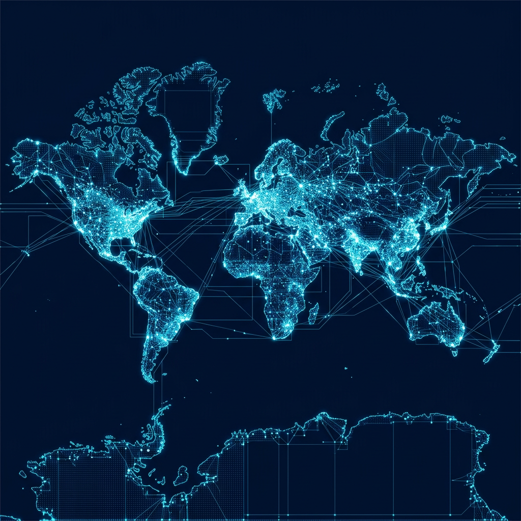 World Population Data Map