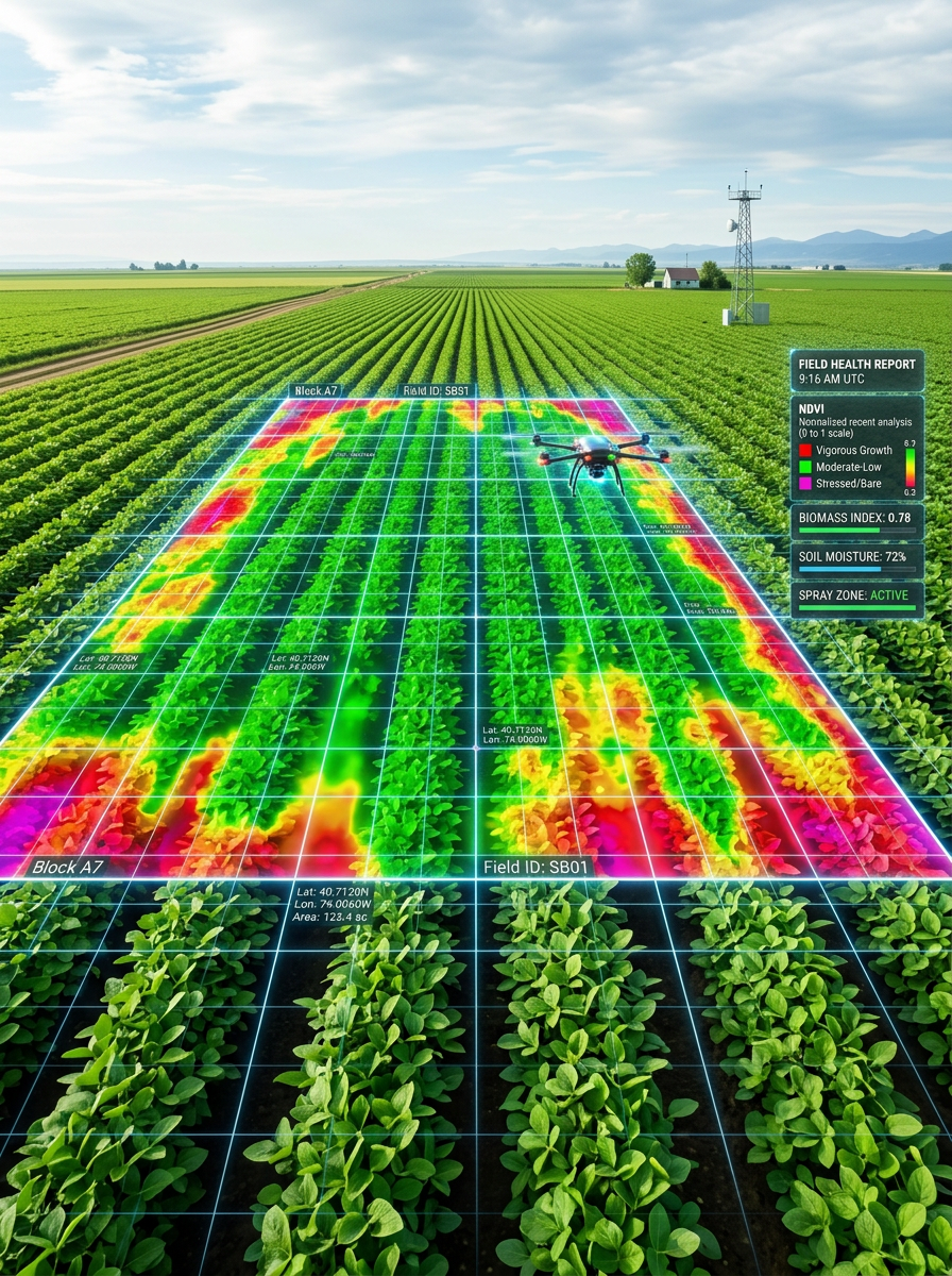 Crop Management Map & NDVI