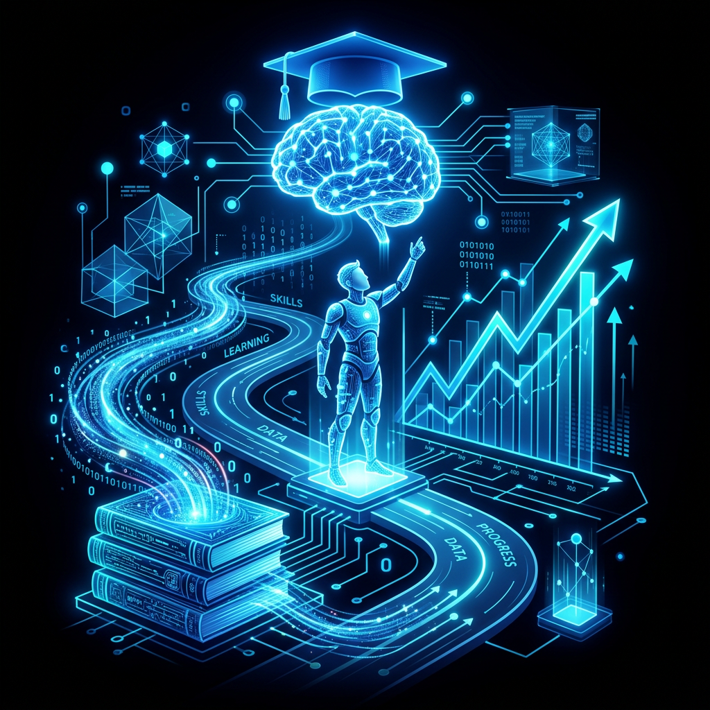 AI Learning Illustration