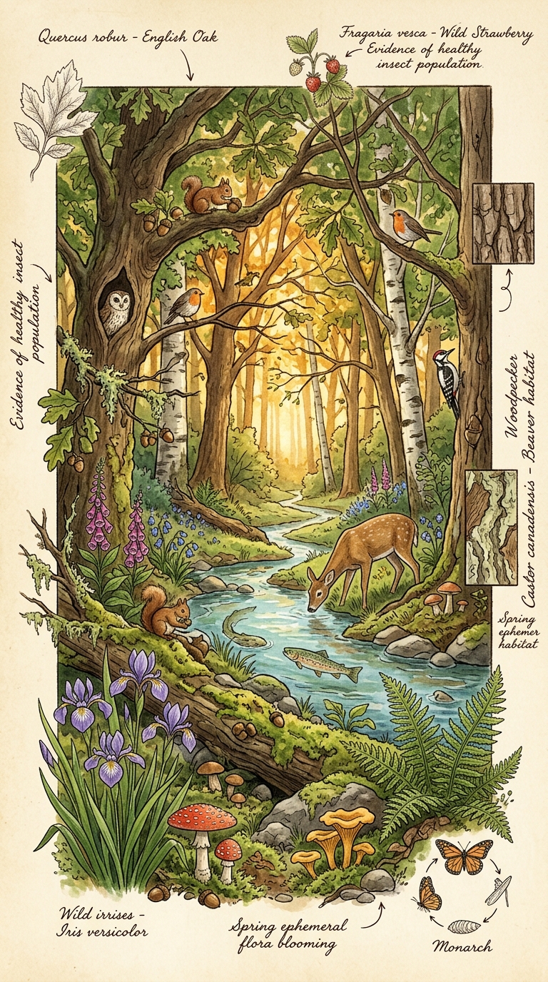 Healthy thriving ecosystem