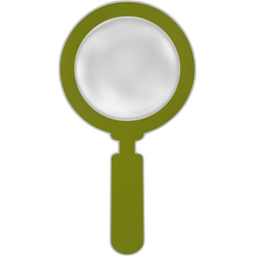 Vintage Magnifying Glass Icon