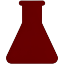 Lab beaker icon