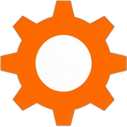 orange gear icon
