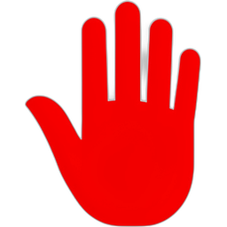 Hand icon