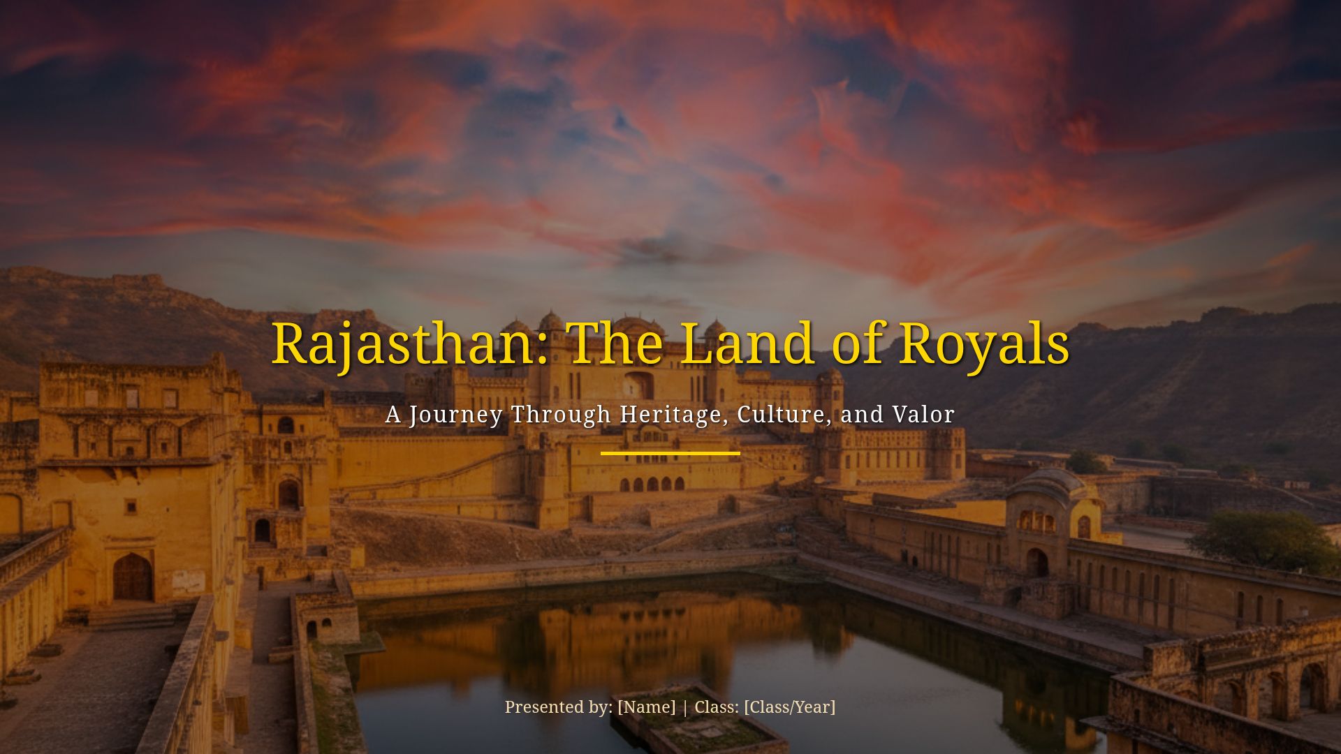 Rajasthan: Culture, Heritage, and History of the Royal State