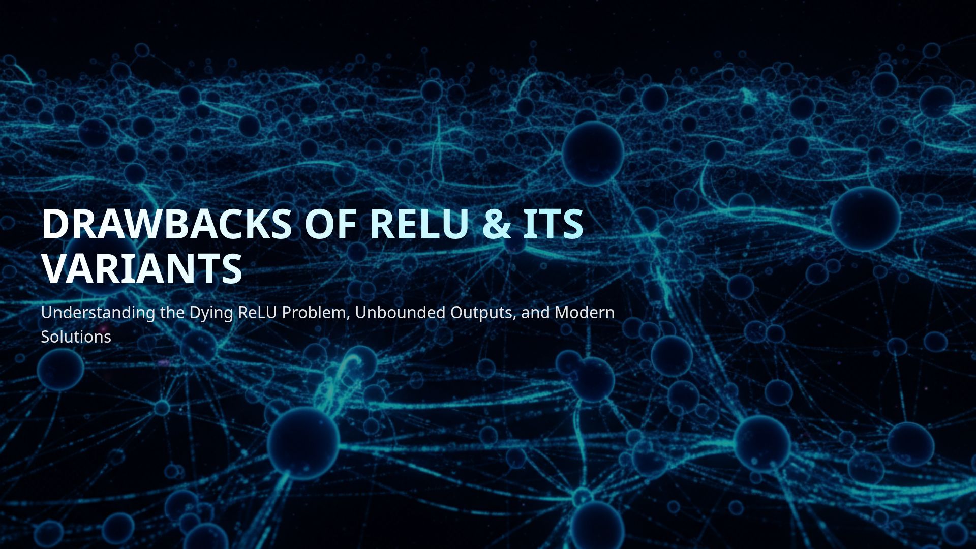 Dying ReLU and Activation Function Variants in AI | Bobr AI