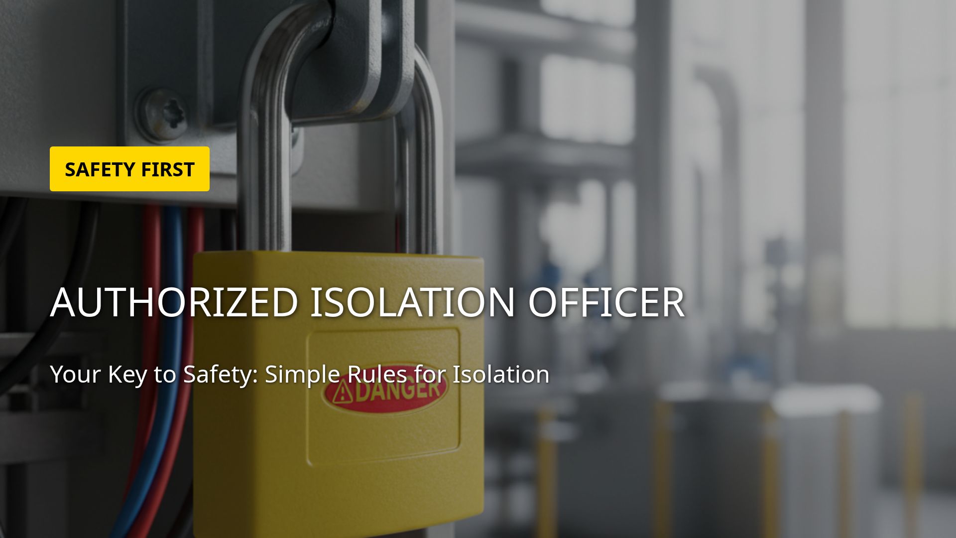 LOTO and Isolation Guide: Industrial Safety Best Practices | Bobr AI