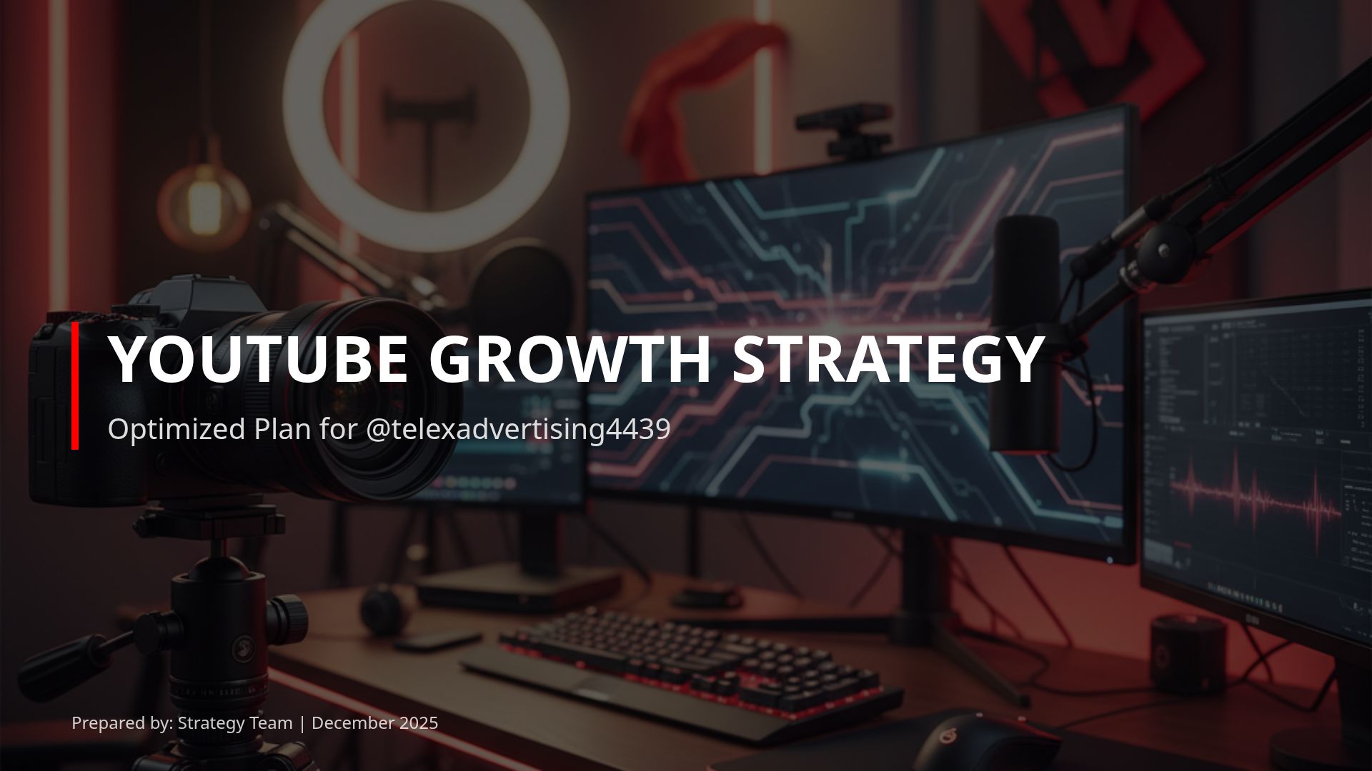 YouTube Growth Strategy: Marketing & Advertising Plan