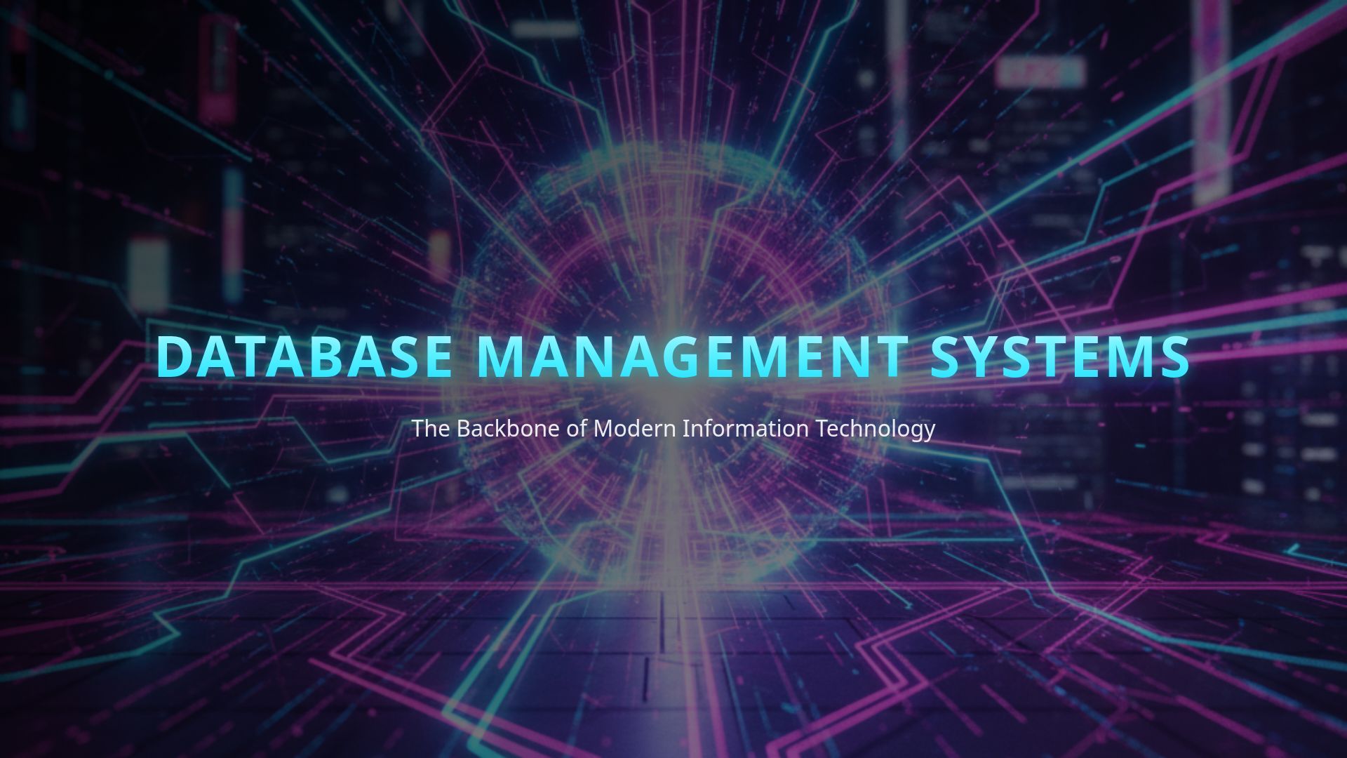 Brilliant Visuals: Exploring Database Management Systems | Bobr AI