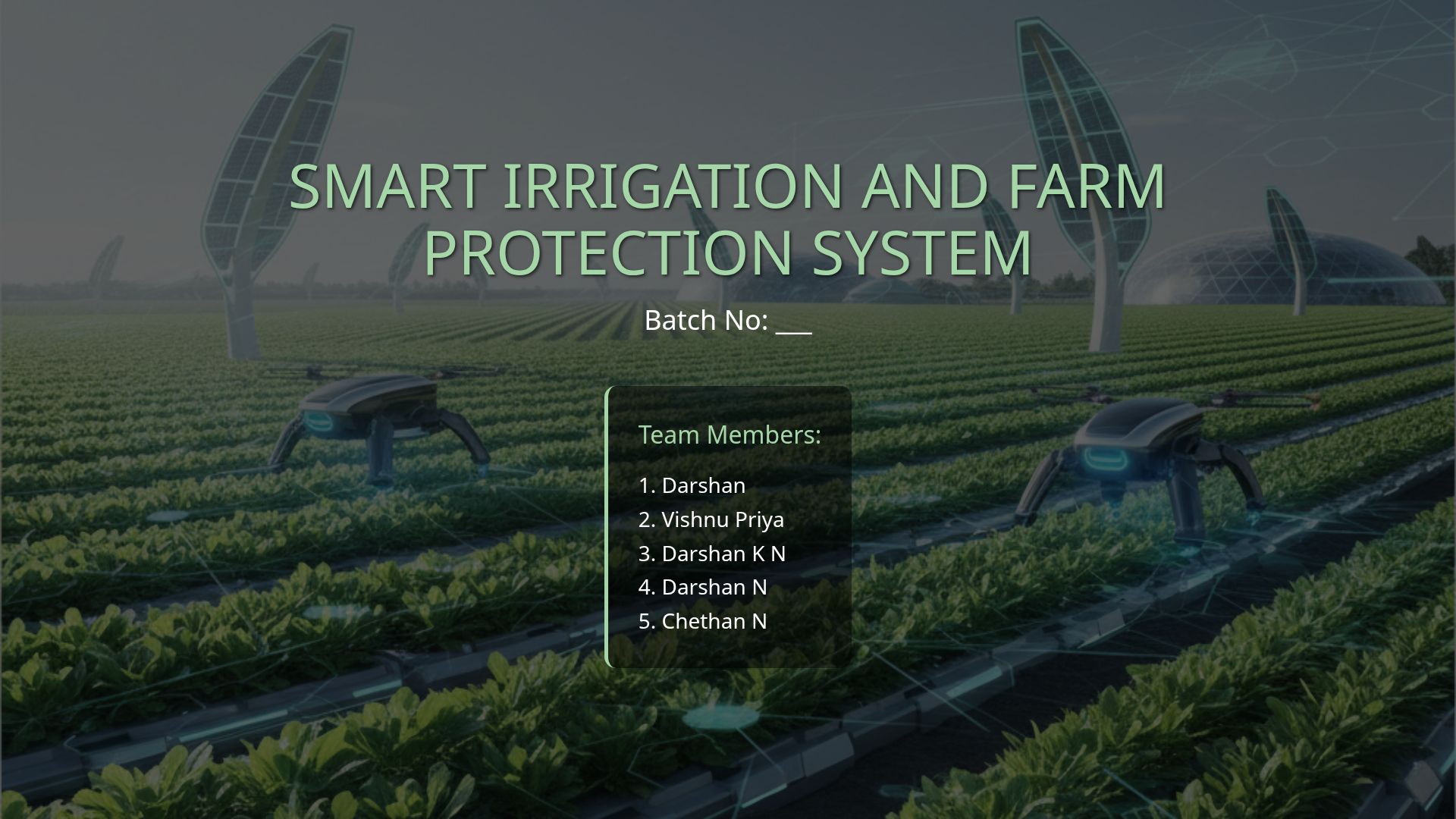 Smart Irrigation & Farm Protection System Using Arduino | Bobr AI
