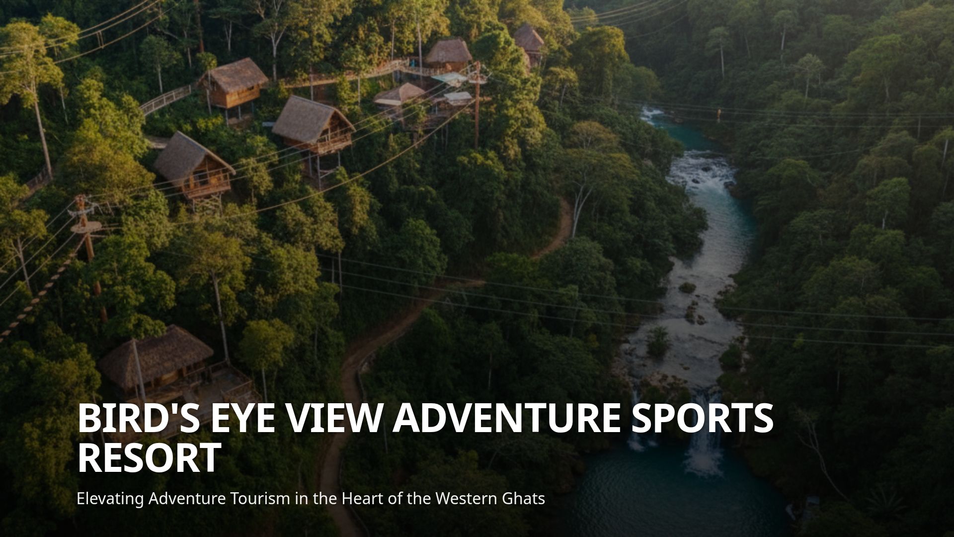 SkyHigh Adventures: Luxury Sports Resort Pitch Deck