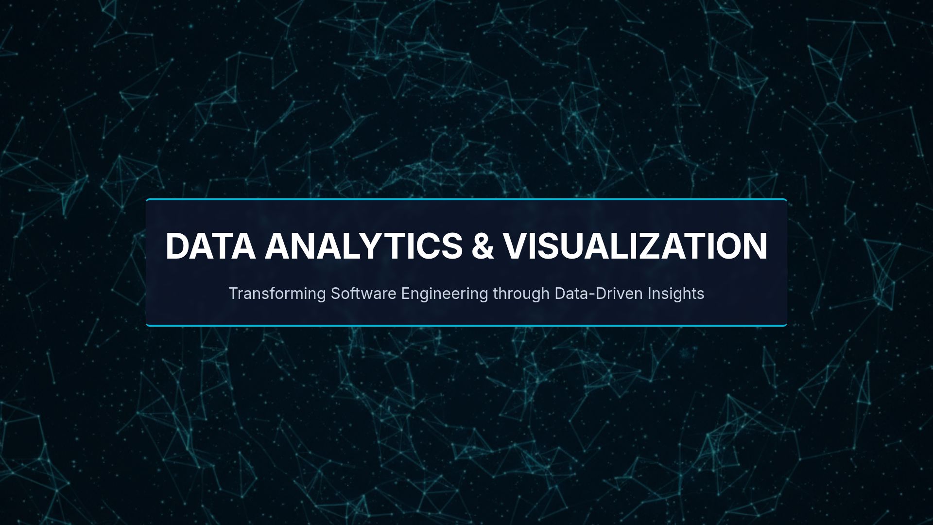 Data Analytics & Visualization in Software Engineering | Bobr AI