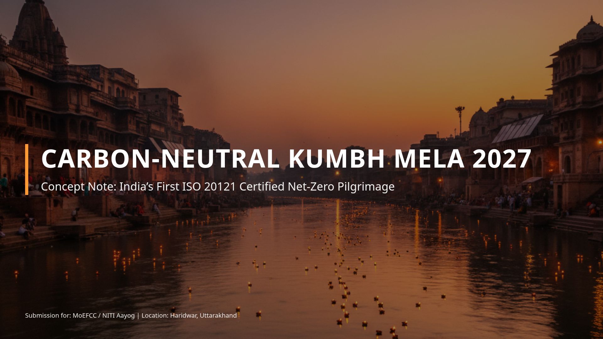 Carbon-Neutral Kumbh Mela 2027 Sustainability Plan