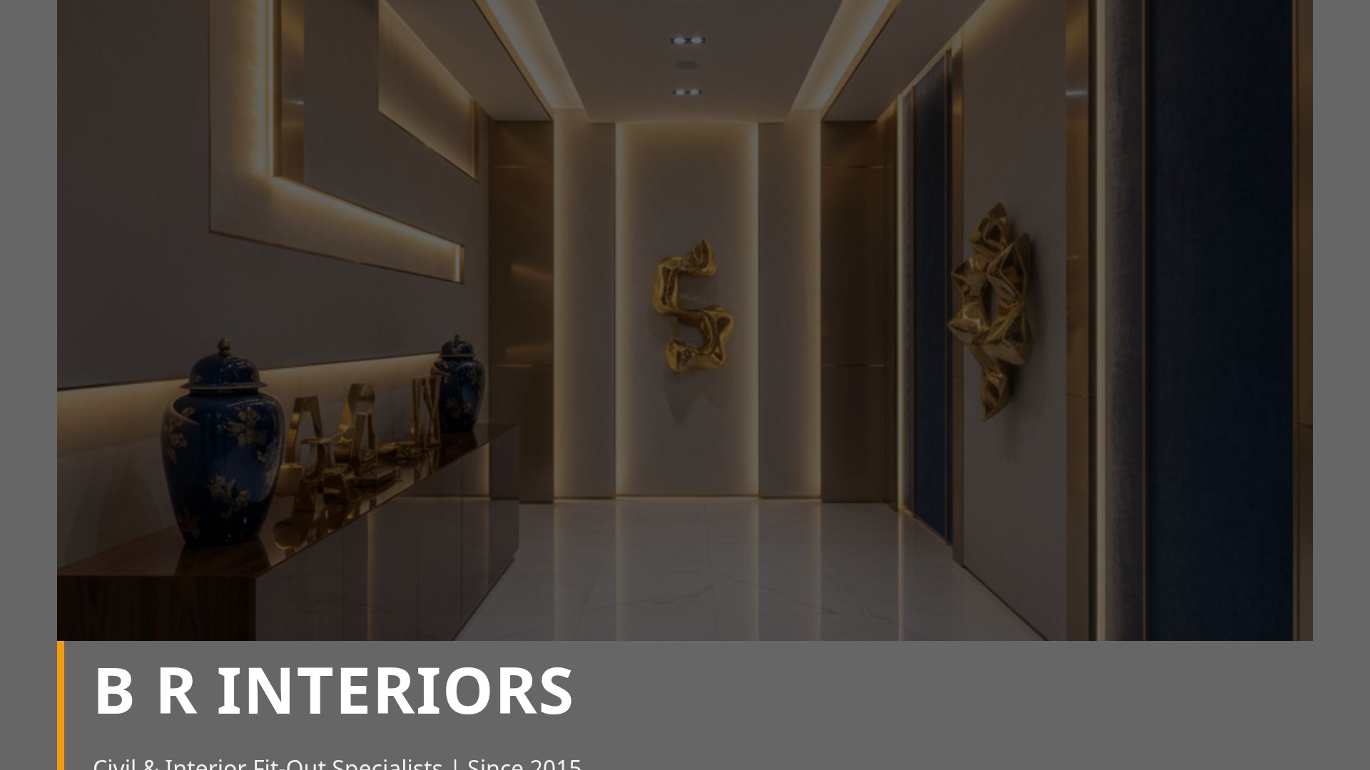 B R Interiors: Turnkey Civil & Interior Fit-Out Specialists
