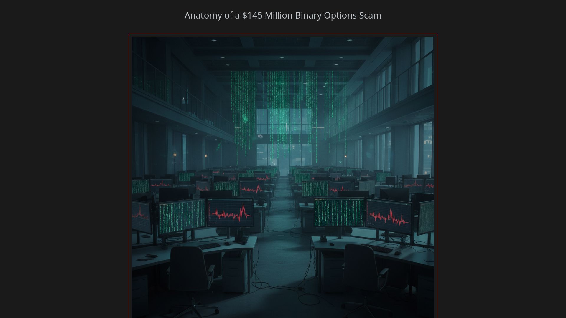 Yukom Communications: The $145M Binary Options Fraud Case