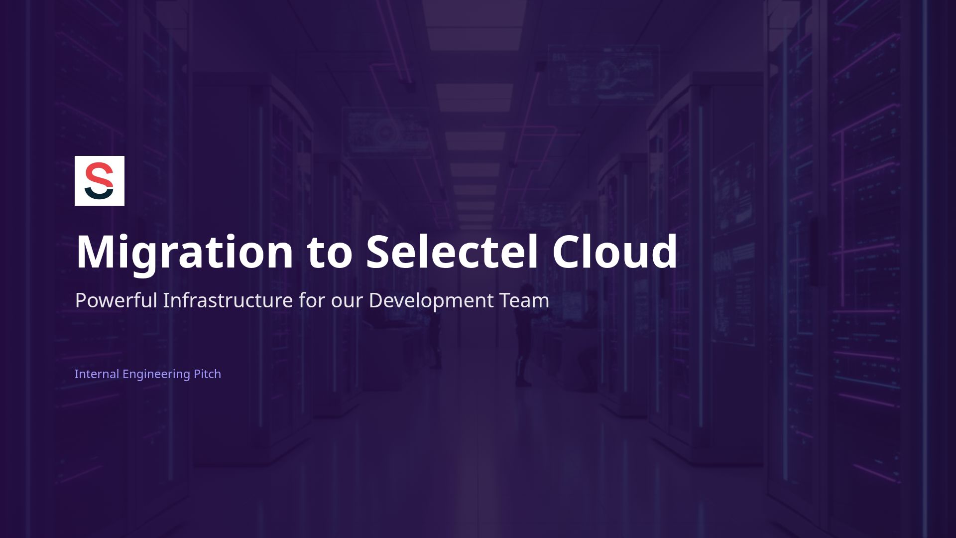 Cloud Migration to Selectel: Infrastructure for Developers