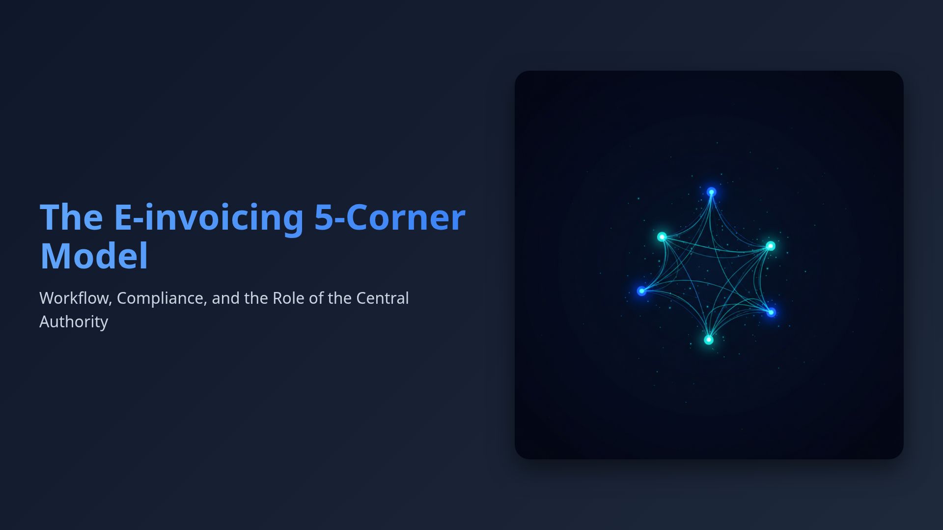 Mastering eInvoicing: The 5-Corner Model Workflow