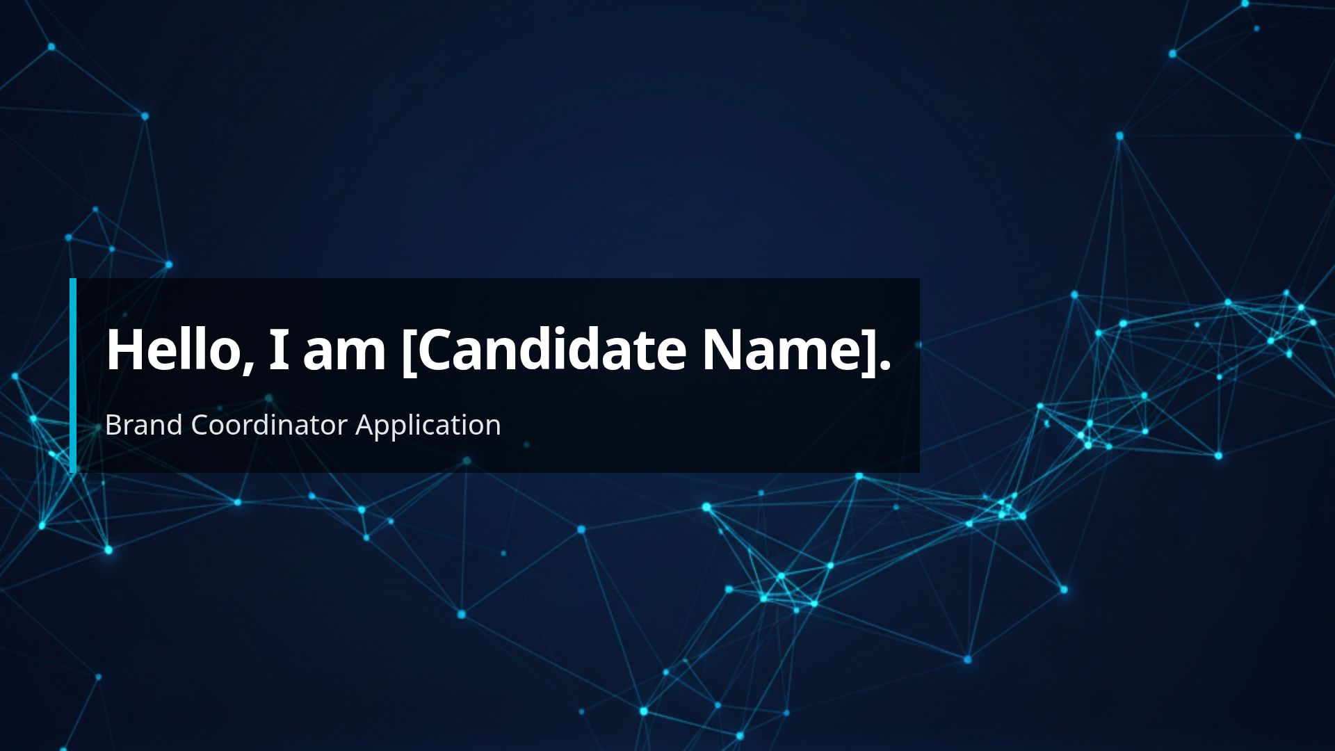 Brand Coordinator Strategy: Recruitment & Marketing