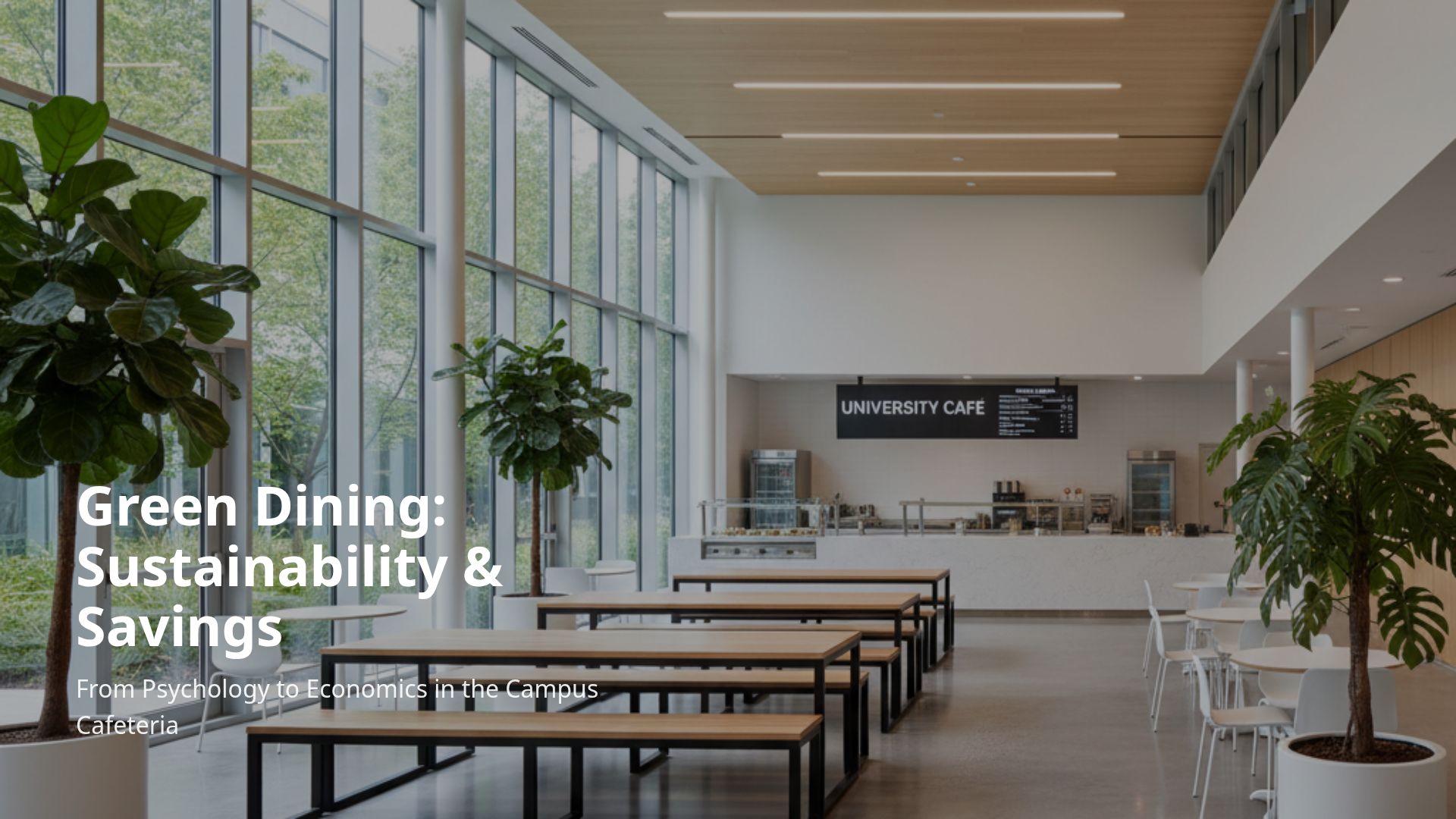 Green Cafeteria Solutions: Sustainability & Campus Savings