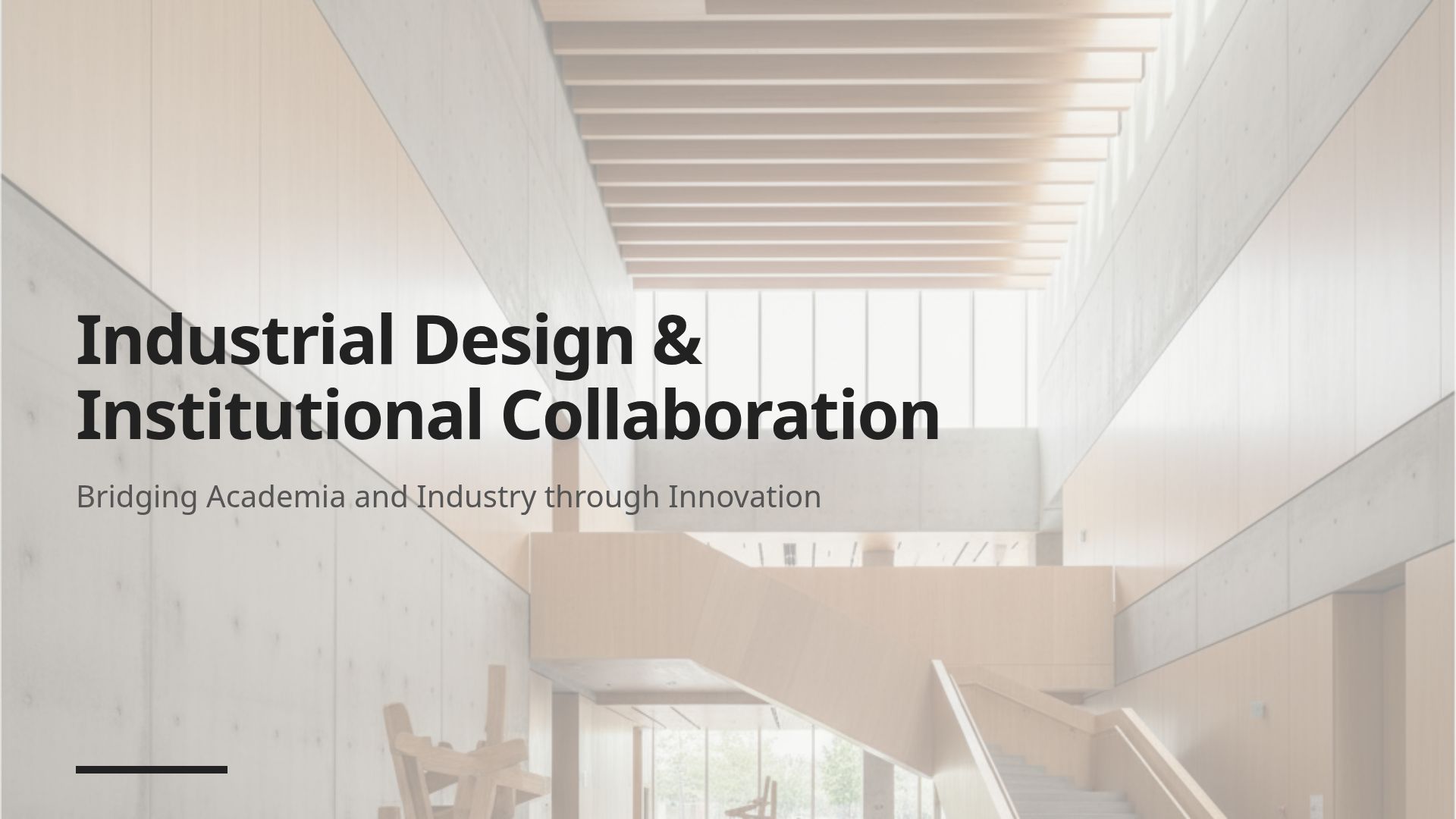 Industrial Design & Institutional Collaboration Guide