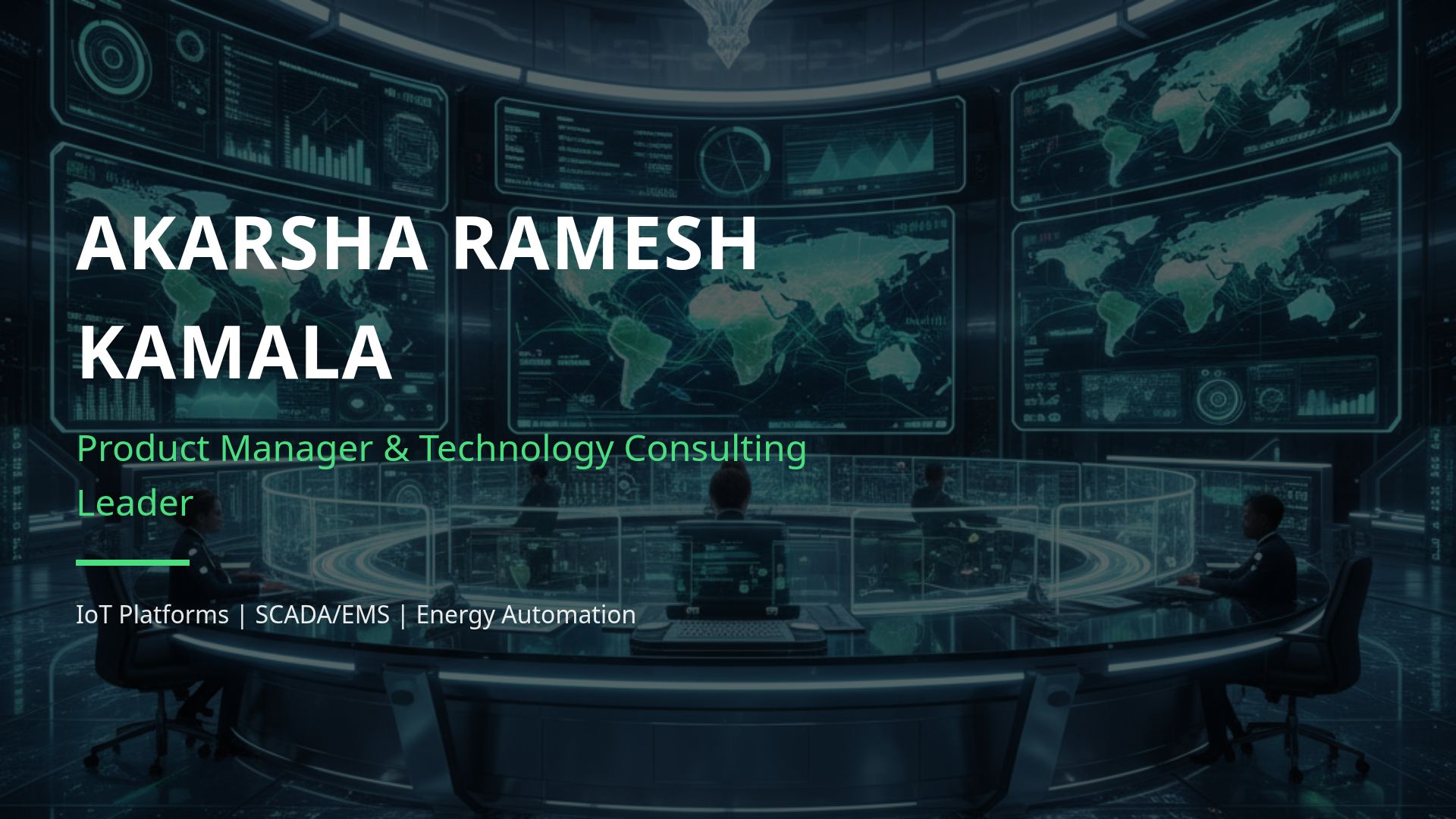 Akarsha Ramesh Kamala: Expert in IoT & Energy Automation | Bobr AI
