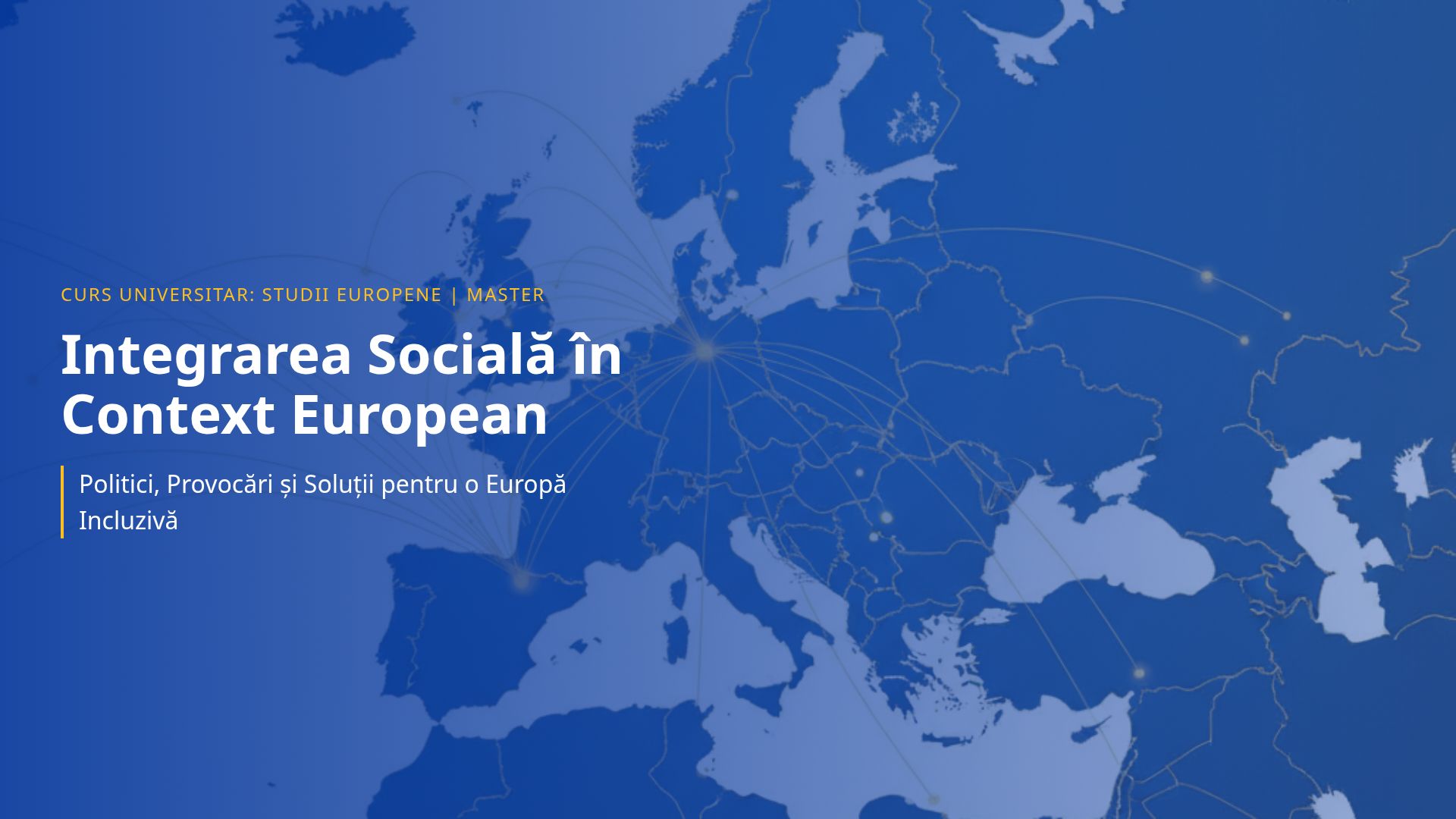 Integrarea Socială în Europa: Provocări și Soluții UE