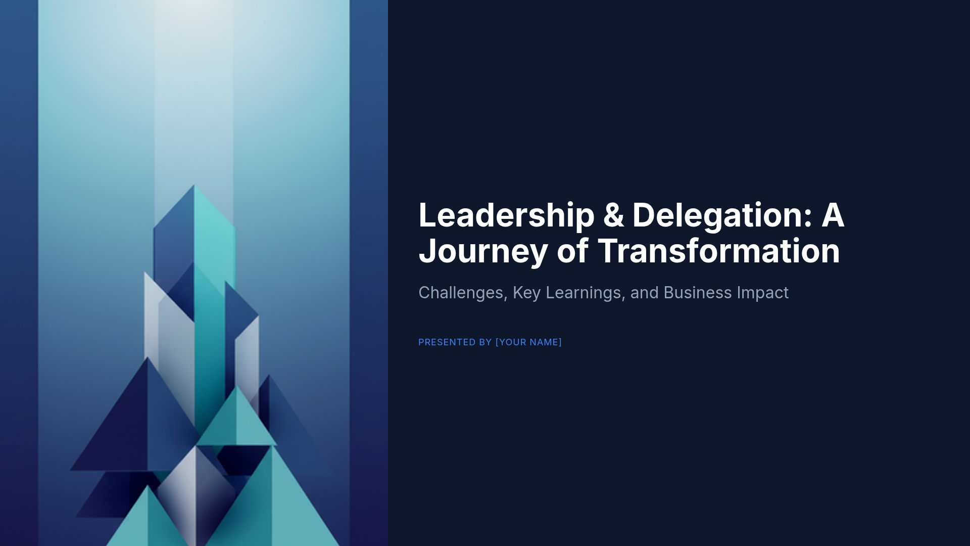 Effective Delegation and Leadership: Frameworks & Impact