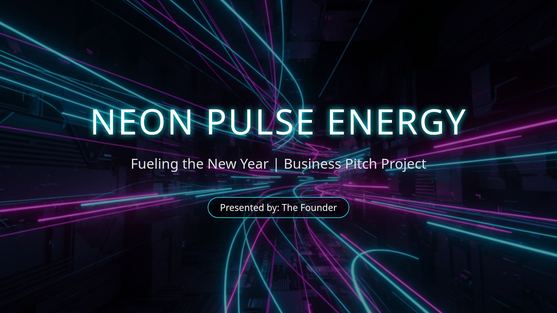 Neon Pulse Energy: Startup Pitch Deck & Growth Strategy