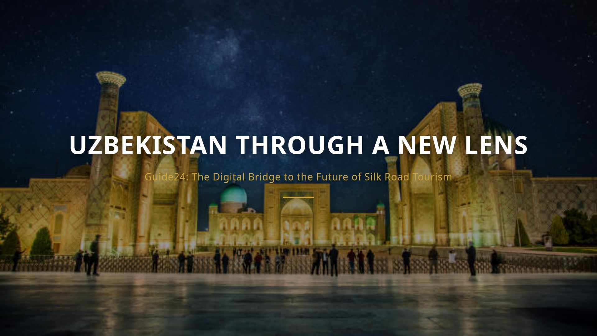 Guide24: Uzbekistan Tourism Pitch Deck & Strategy
