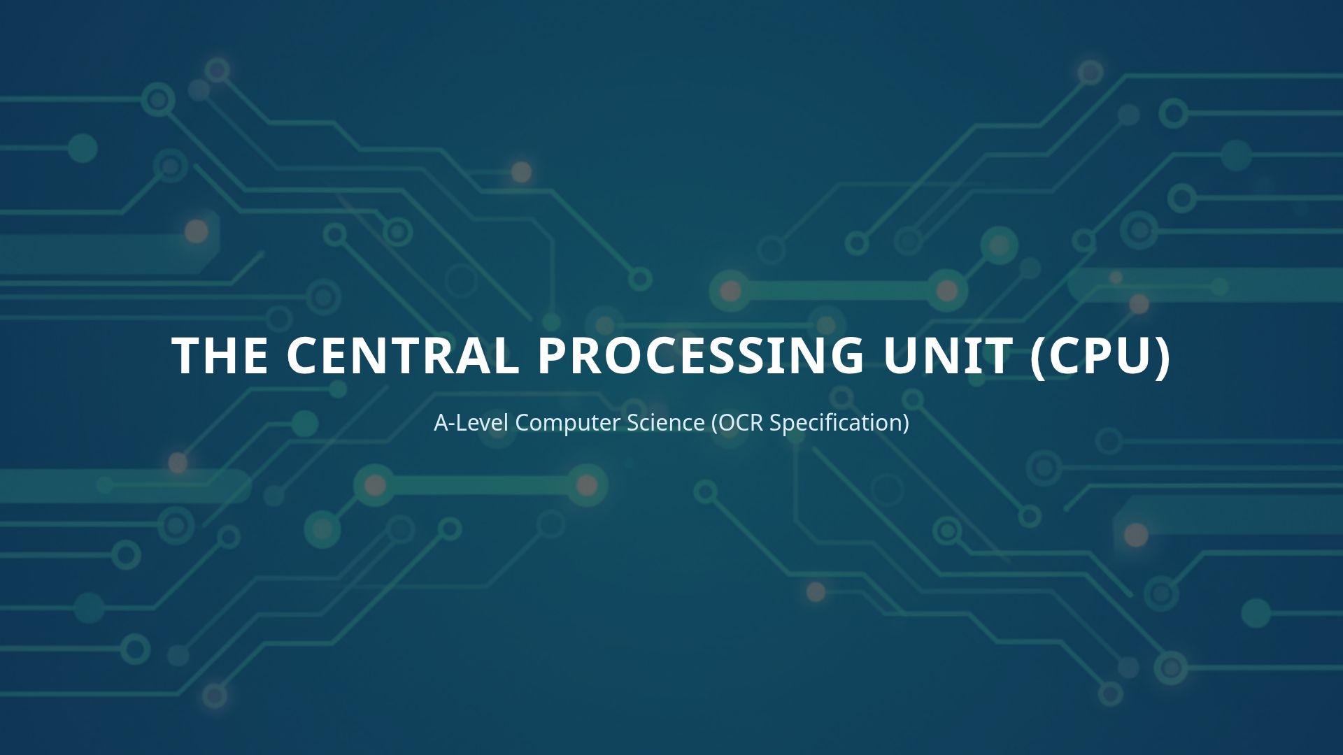 CPU Components and Functions: A-Level Computer Science | Bobr AI