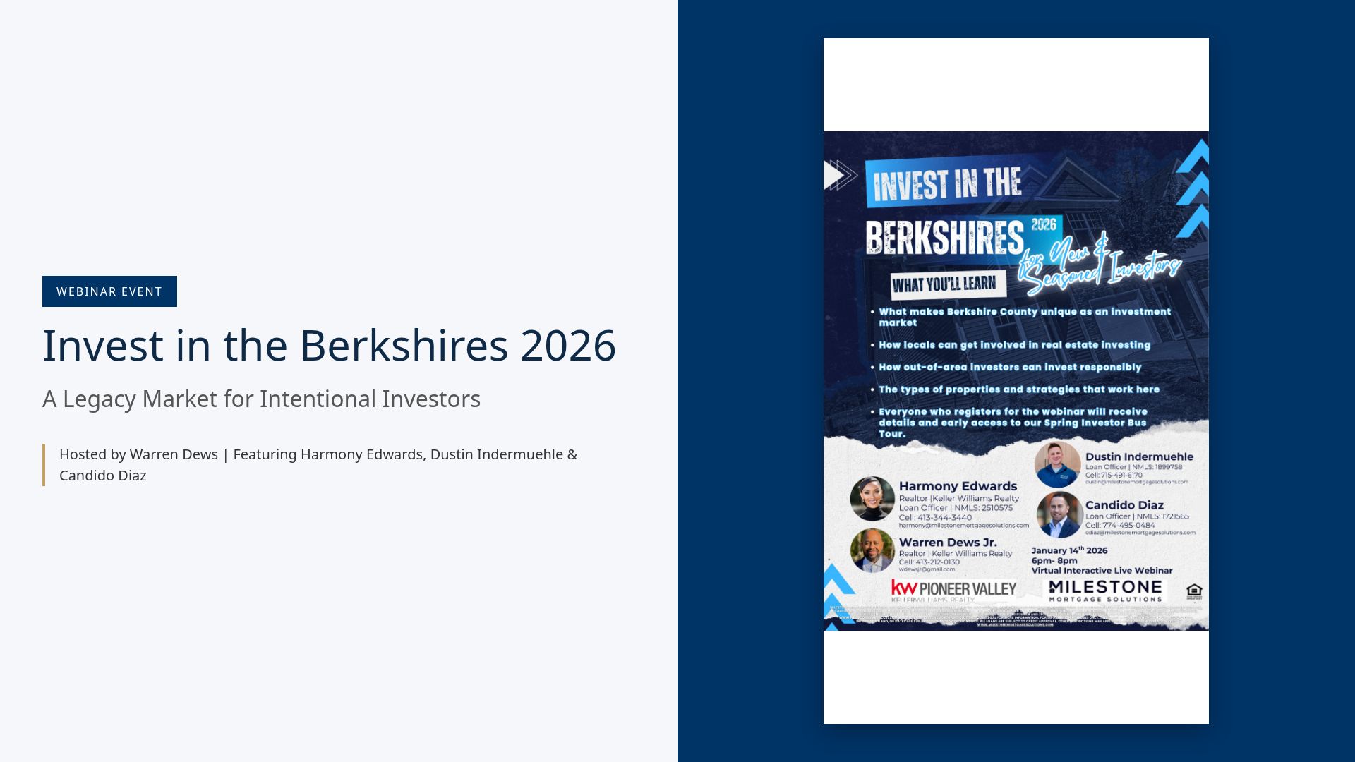 Investing in the Berkshires 2026: Real Estate Strategies