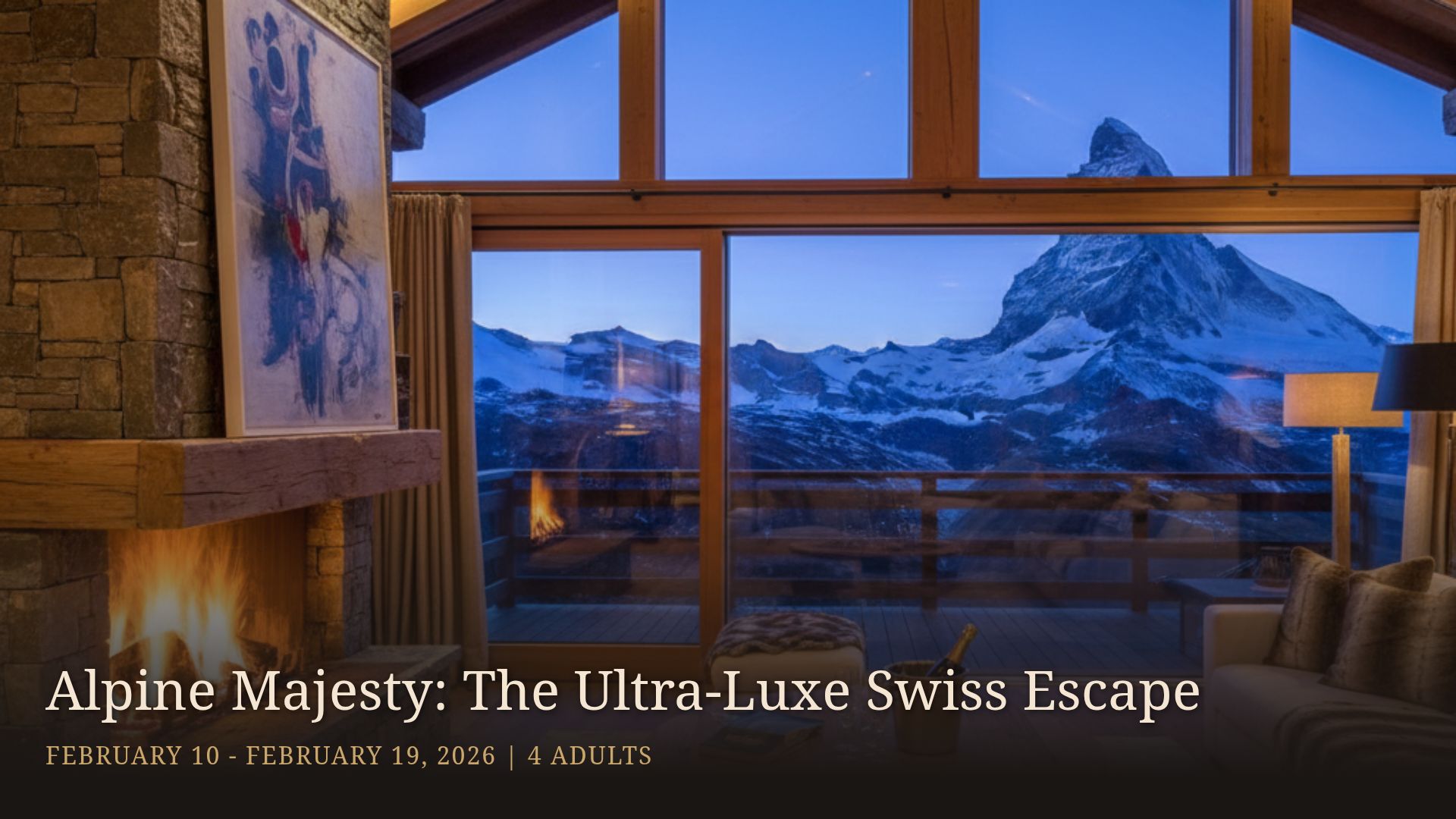 Luxury Swiss Ski Trip: Private Jet & St. Moritz Itinerary