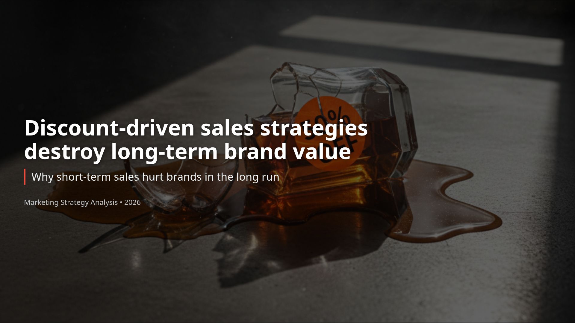 The High Cost of Discounts: Protecting Brand Value