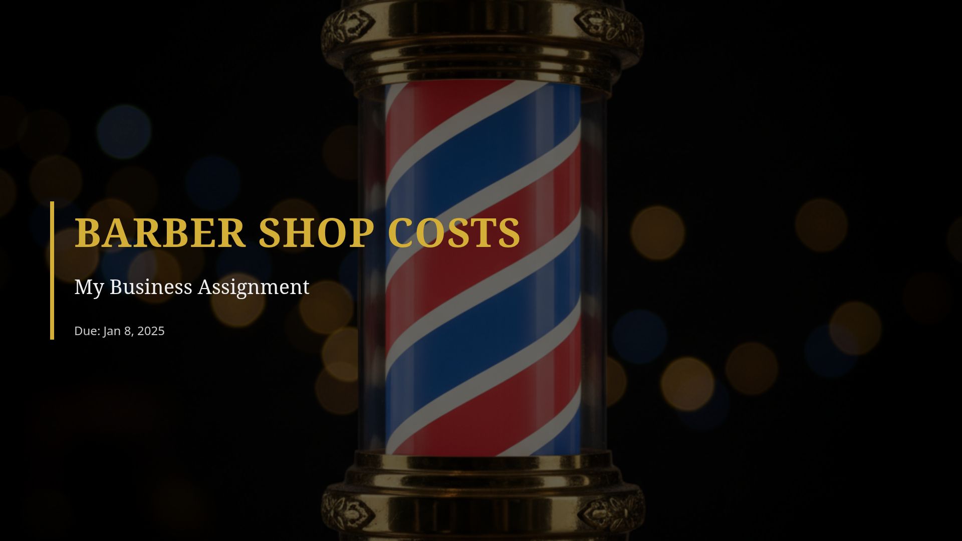 Barber Shop Startup Costs: Budgeting for Your Business