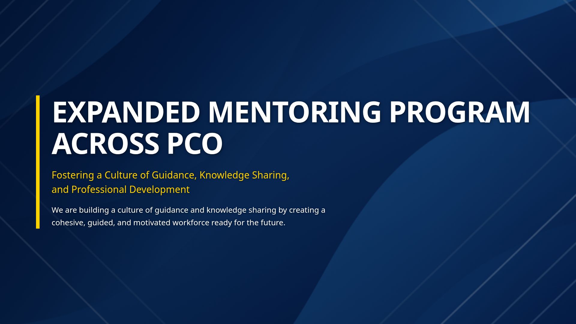 Strategic Mentoring Program for Talent & Growth
