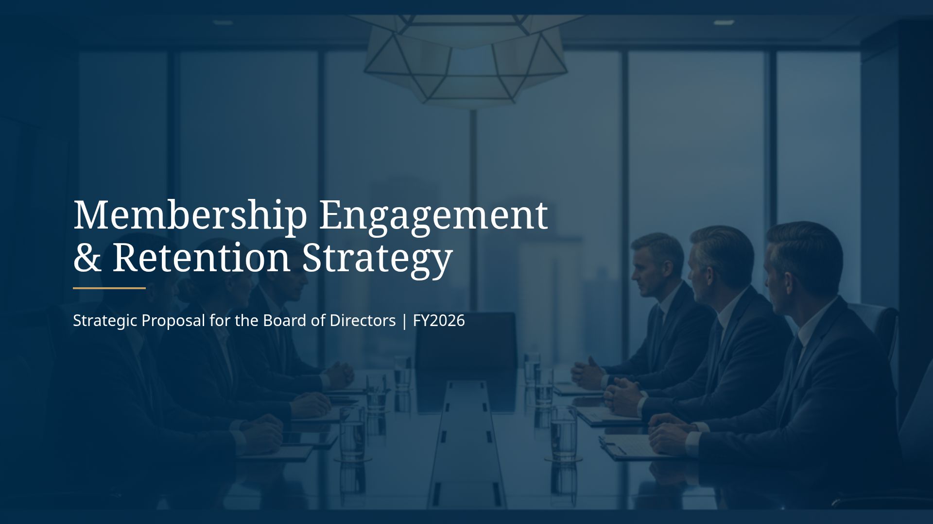 Membership Engagement and Retention Strategy Plan 2026