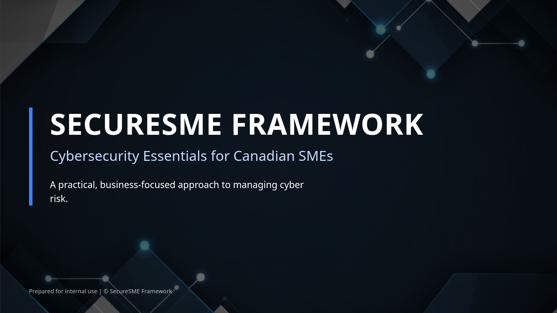 Practical Cybersecurity for Canadian SMEs | SecureSME